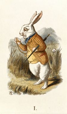 The White Rabbit, 1890. Creator: John Tenniel