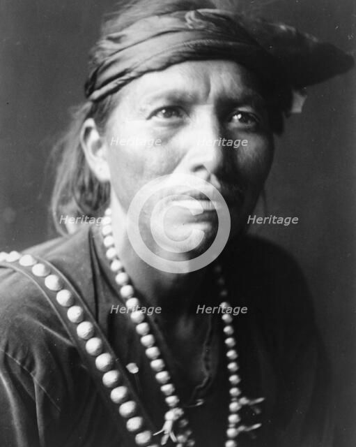 The White Singer, c1906. Creator: Edward Sheriff Curtis.
