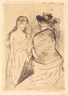 The White Slave Trade, 1886. Creator: Jean Louis Forain