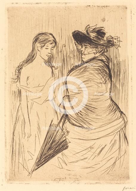The White Slave Trade, 1886. Creator: Jean Louis Forain.