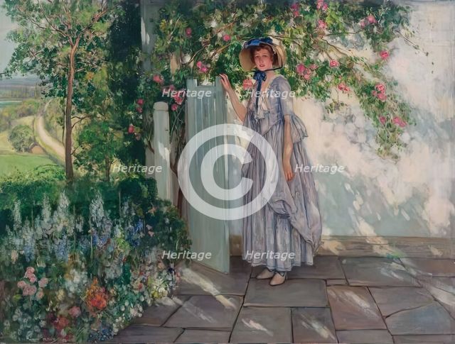 The White Wicket, 1936. Creator: Stephen Reid.
