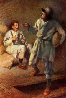 "The whole loaf is for thee, and Beardless is to get nothing!", 1917. Creator: Unknown