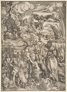 The Whore of Babylon.n.d. Creator: Albrecht Durer