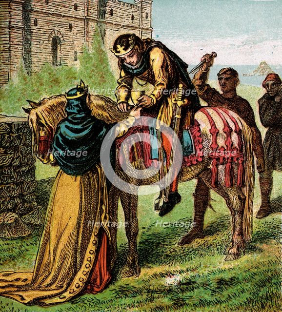 'The Wicked Queen Elfrida', (c1850). Artist: Unknown