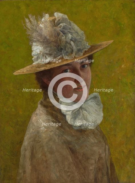 The Widow, Munich, about 1885. Creator: John Ottis Adams.