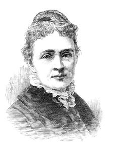 The widow of the late President Garfield, 1881. Creator: Unknown