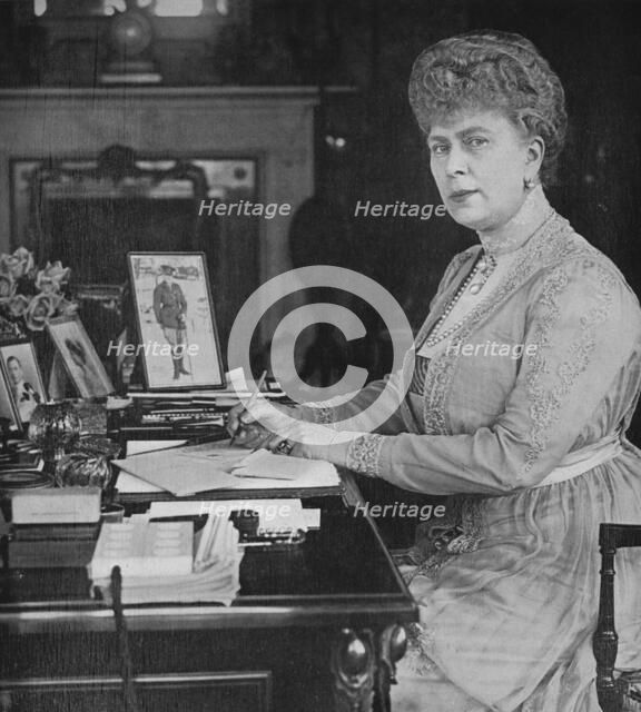 'The Widowed Queen', 1936. Artist: Unknown.