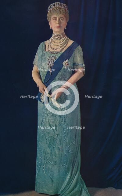 'The Widowed Queen: Her Majesty Queen Mary', 1936. Artist: Unknown.