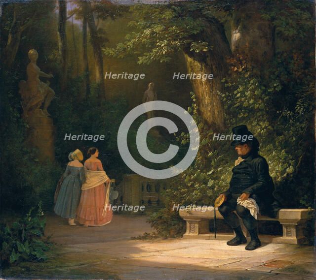 The Widower, 1844. Creator: Carl Spitzweg.