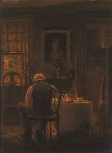The Widower, 1873. Creator: Edward Lamson Henry