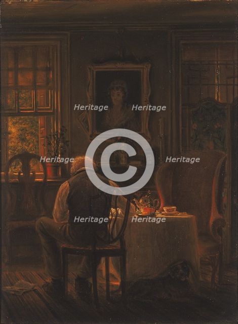 The Widower, 1873. Creator: Edward Lamson Henry.