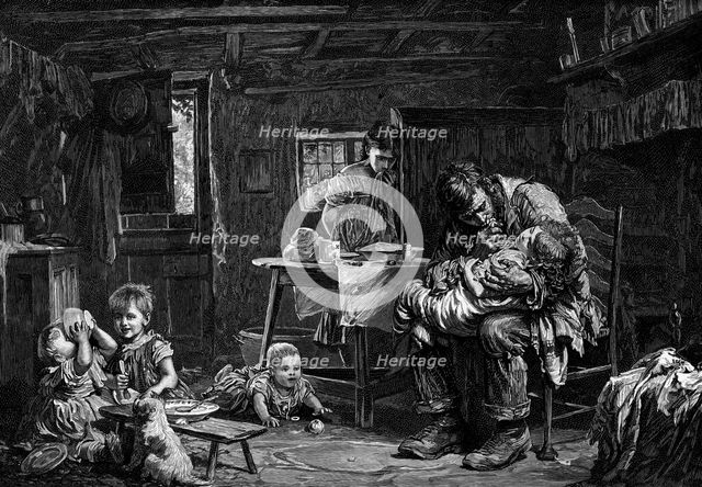 'The Widower', 1882. Artist: Unknown