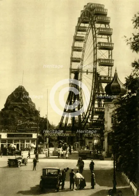 The Wiener Riesenrad, Vienna, Austria, c1935. Creator: Unknown.