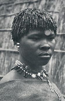 The wife of a South African chief, 1912