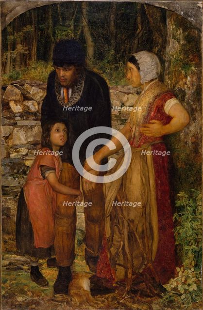 The Wife's Remonstrance, 1858. Creator: James Campbell.
