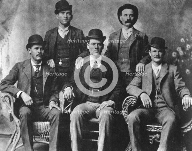 The Wild Bunch, American outlaw gang, 1901 (1954). Artist: Unknown