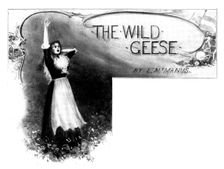 The Wild Geese, 1898. Creator: Robert Sauber