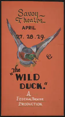 The Wild Duck, San Diego, 1936. Creator: Unknown
