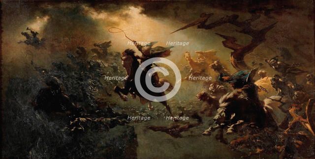 The Wild Hunt , 1856-1868.