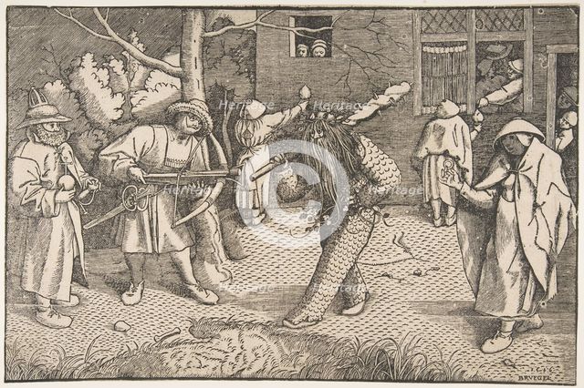 The Wild Man or the Masquerade of Orson and Valentine, 1566. Creator: Unknown.