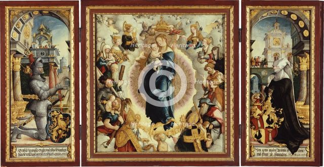 The Wildenstein Altarpiece (open). Artist: Master of Messkirch (ca. 1500-1543)