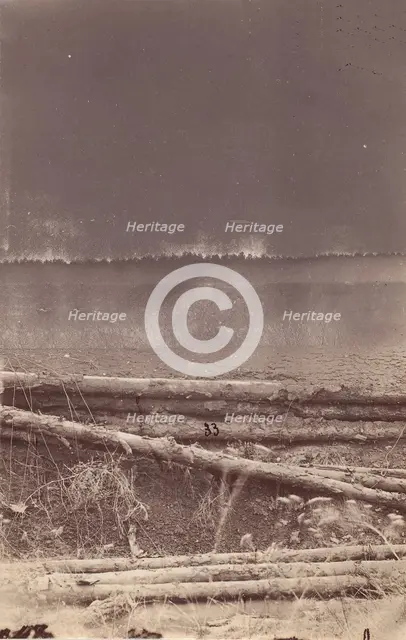 The Wilderness Battlefield, 1864. Creator: Unknown.