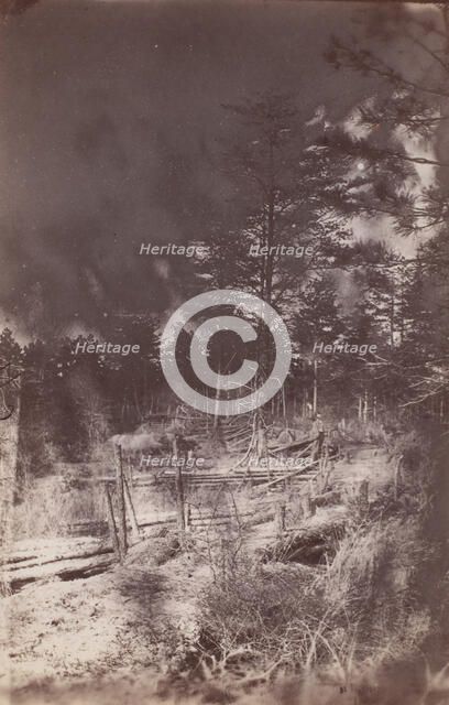 The Wilderness Battlefield, 1864. Creator: Unknown.