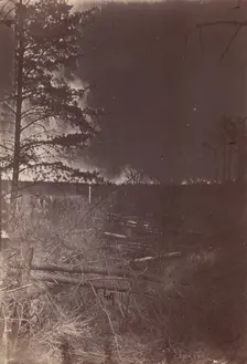 The Wilderness Battlefield, 1864. Creator: Unknown