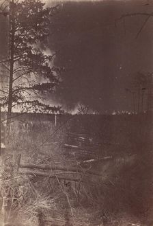 The Wilderness Battlefield, 1864. Creator: Unknown
