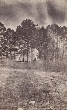 The Wilderness Battlefield, 1864. Creator: Unknown