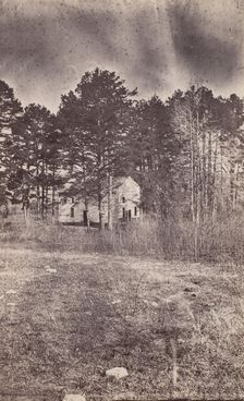 The Wilderness Battlefield, 1864. Creator: Unknown