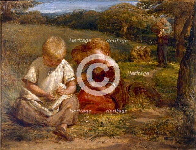 The Wildflower Gatherers, 1831. Creator: John Linnell (1792-1882).