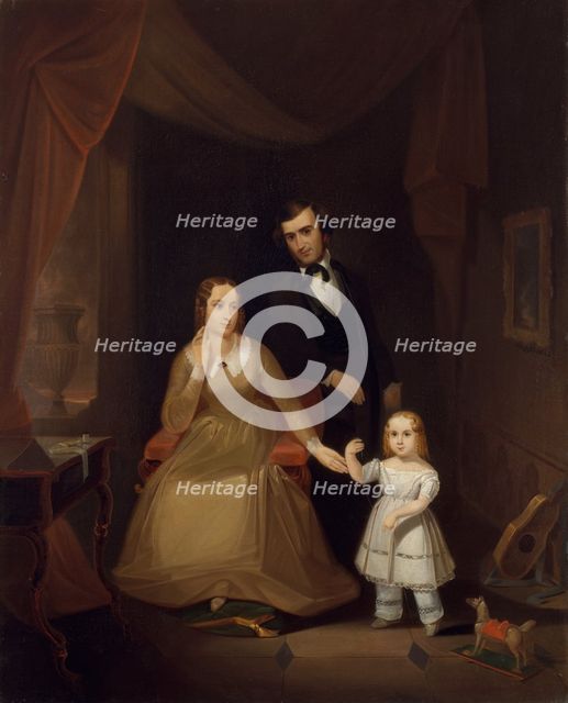 The Williamson Family, ca. 1841-42. Creator: John Mix Stanley.