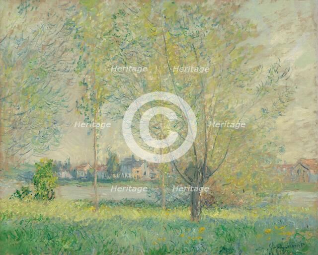 The Willows, 1880. Creator: Claude Monet.