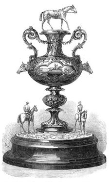 The Willoughby Cup, Leamington and Warwick Races, 1869. Creator: Unknown