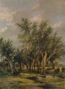 The Willow Stream c1839. Artist: James Stark