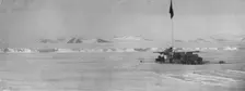 The Wilson Piedmont Glacier, Showing the Continuous Ice Cliffs c1911, (1913). Artist: Frank Debenham