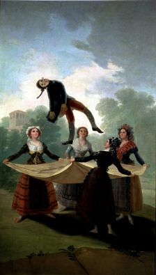 The Wimp 1791-1792, oil by Francisco de Goya