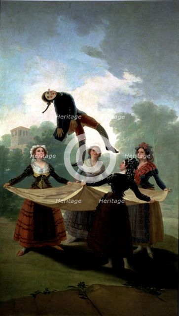  'The Wimp', 1791-1792, oil by Francisco de Goya.