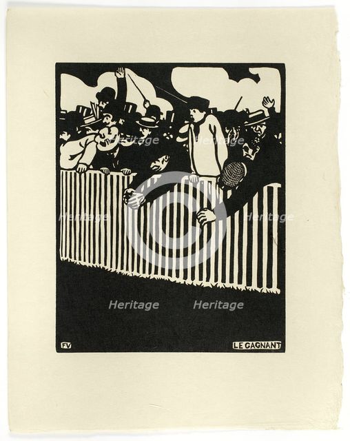 The Winner, 1898. Creator: Félix Vallotton.