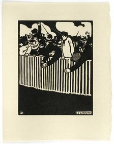 The Winner, 1898. Creator: Félix Vallotton