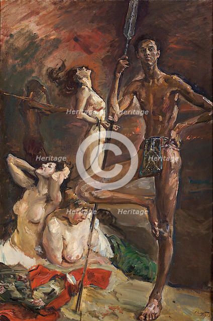 The Winner. Artist: Slevogt, Max (1868-1932)