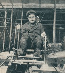 The winner of the £10,000 prize for the flight from London to Manchester, 1910 (c1937)