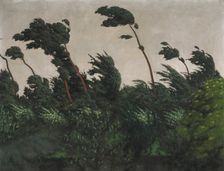 The Wind, 1910. Creator: Félix Vallotton