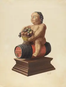 The Windham Bacchus, 1937. Creator: Alvin M Gully