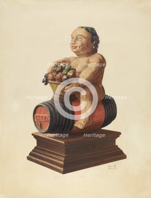 The Windham Bacchus, 1937. Creator: Alvin M Gully.