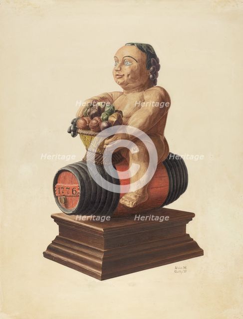 The Windham Bacchus, 1937. Creator: Alvin M Gully.