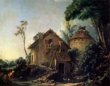 The Windmill 1752. Artist: François Boucher
