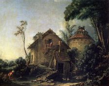 The Windmill 1752. Artist: François Boucher