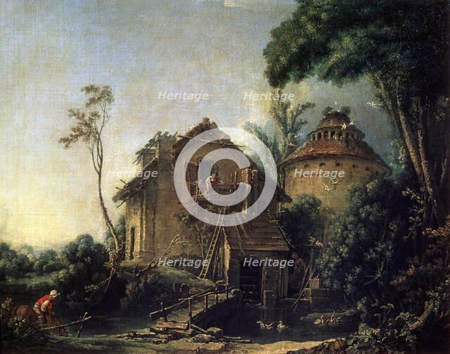 'The Windmill', 1752.  Artist: François Boucher